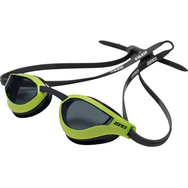 ZONE3 VIPER SPEED Swimming Goggles Smoke Grey/Green 0